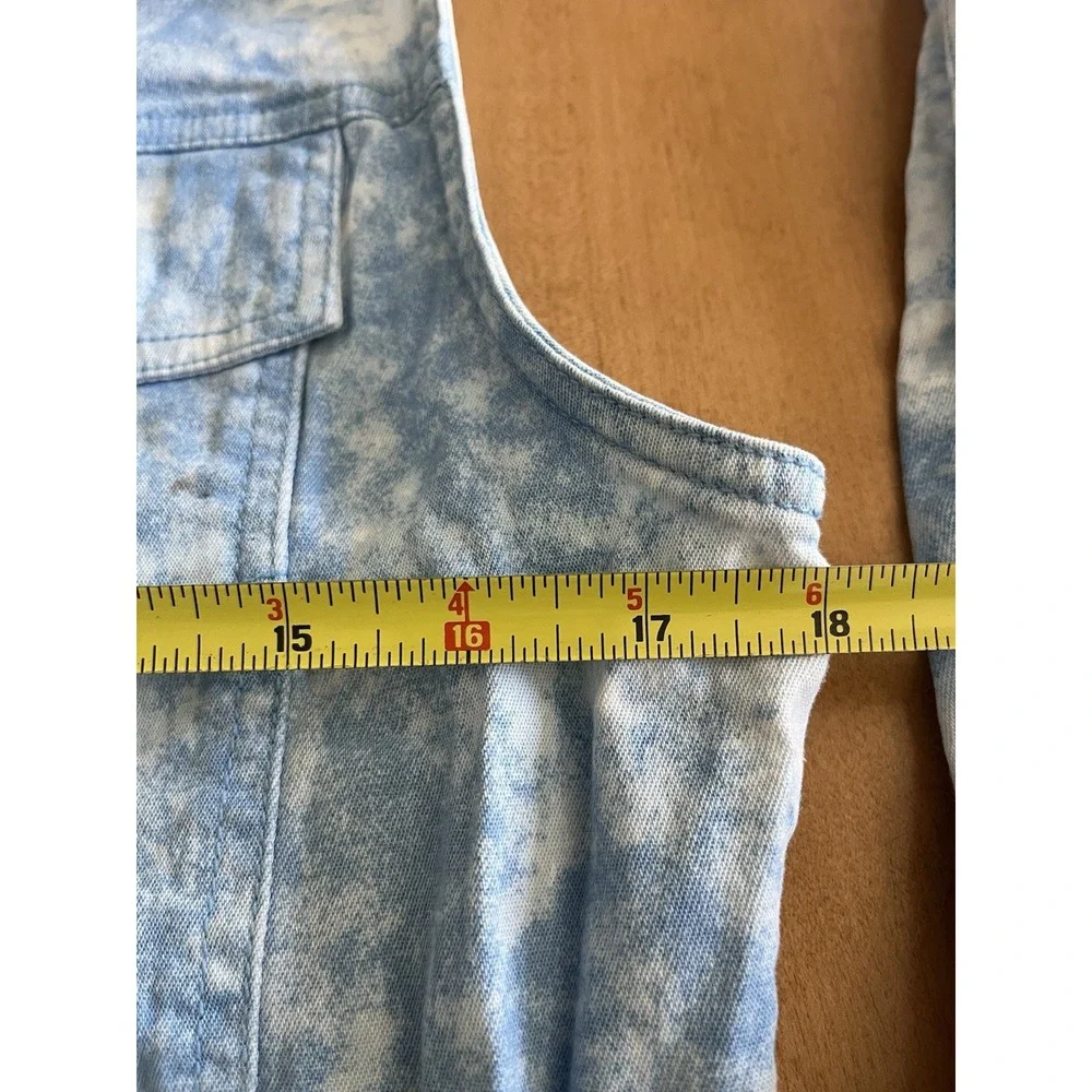 Vintage Guess Acid Wash Denim Vest & Jeans Set Women's Sz M/28 90s Matching Set